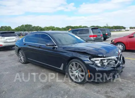 BMW 750I 2018 vin WBA7F0C50JGM23963 from auto auction Iaai