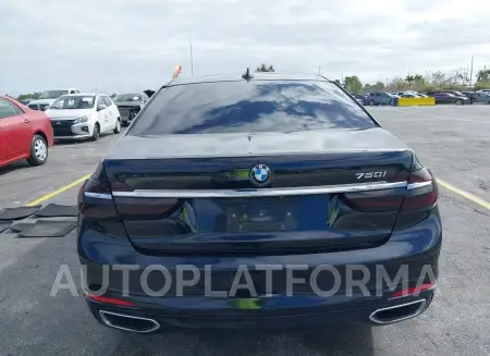 BMW 750I 2018 vin WBA7F0C50JGM23963 from auto auction Iaai