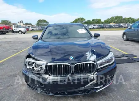 BMW 750I 2018 vin WBA7F0C50JGM23963 from auto auction Iaai