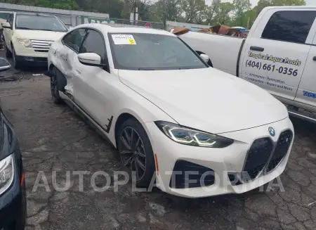 BMW I4 2023 2023 vin WBY73AW07PFP87439 from auto auction Iaai