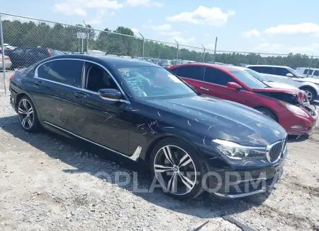 BMW 740I 2017 2017 vin WBA7E2C54HG739648 from auto auction Iaai