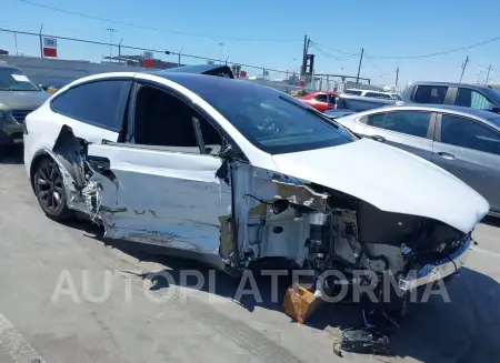 TESLA MODEL X 2023 vin 7SAXCBE50PF424881 from auto auction Iaai