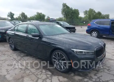 BMW 750I 2021 2021 vin WBA7U2C05MCF63625 from auto auction Iaai