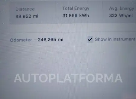 TESLA MODEL X 2019 vin 5YJXCAE28KF187899 from auto auction Iaai