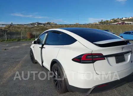 TESLA MODEL X 2023 vin 7SAXCBE66PF375193 from auto auction Iaai