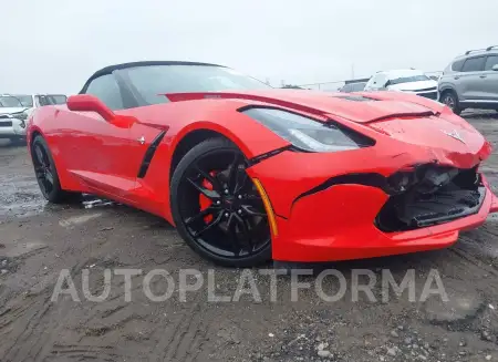 Chevrolet Corvette 2019 2019 vin 1G1YB3D75K5121479 from auto auction Iaai