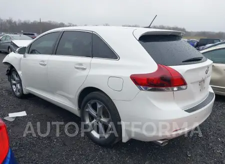 TOYOTA VENZA 2015 vin 4T3ZK3BB2FU071027 from auto auction Iaai