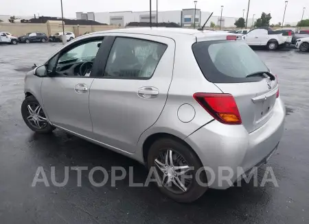 TOYOTA YARIS 2015 vin VNKKTUD38FA037223 from auto auction Iaai