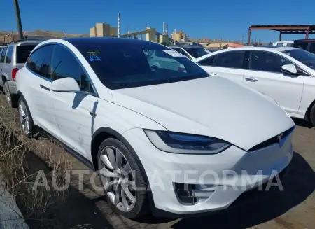 Tesla Model X 2016 2016 vin 5YJXCBE27GF009141 from auto auction Iaai