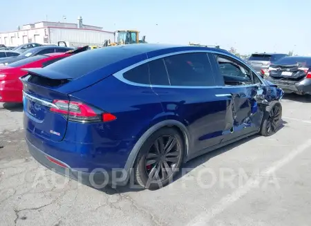 TESLA MODEL X 2016 vin 5YJXCBE49GF018148 from auto auction Iaai