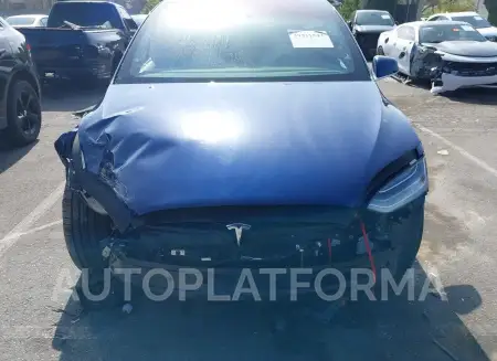 TESLA MODEL X 2016 vin 5YJXCBE49GF018148 from auto auction Iaai