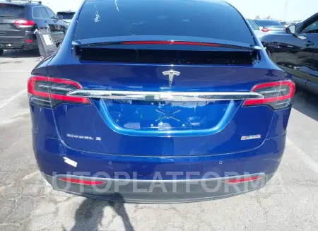 TESLA MODEL X 2016 vin 5YJXCBE49GF018148 from auto auction Iaai