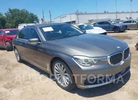 BMW 740I 2016 vin WBA7E2C59GG739031 from auto auction Iaai