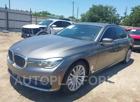 BMW 740I 2016 vin WBA7E2C59GG739031 from auto auction Iaai