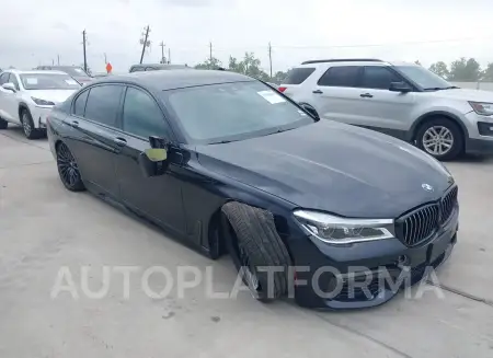 BMW 750I 2017 vin WBA7F0C53HGM21246 from auto auction Iaai