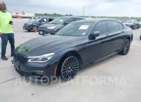 BMW 750I 2017 vin WBA7F0C53HGM21246 from auto auction Iaai