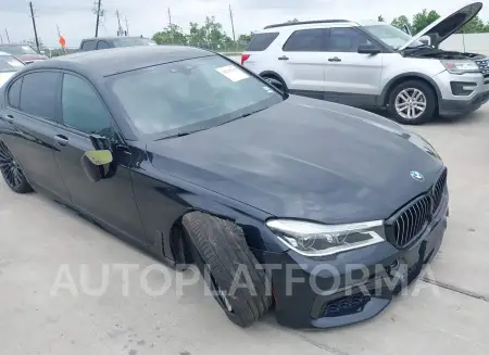 BMW 750I 2017 vin WBA7F0C53HGM21246 from auto auction Iaai