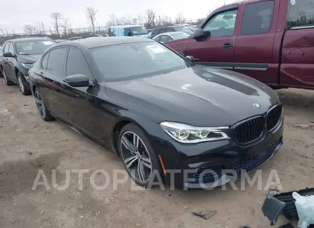 BMW 750I 2016 vin WBA7F2C58GG420698 from auto auction Iaai