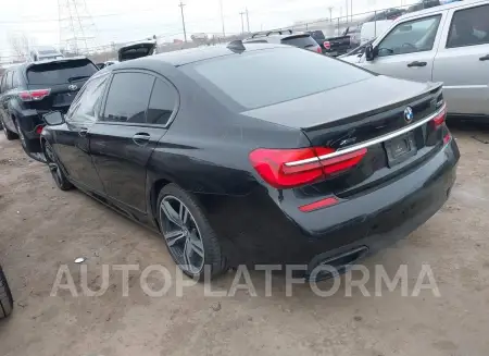 BMW 750I 2016 vin WBA7F2C58GG420698 from auto auction Iaai