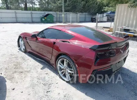 CHEVROLET CORVETTE 2019 vin 1G1YB2D76K5123462 from auto auction Iaai