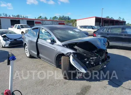 Tesla Model X 2020 2020 vin 5YJXCDE25LF300162 from auto auction Iaai