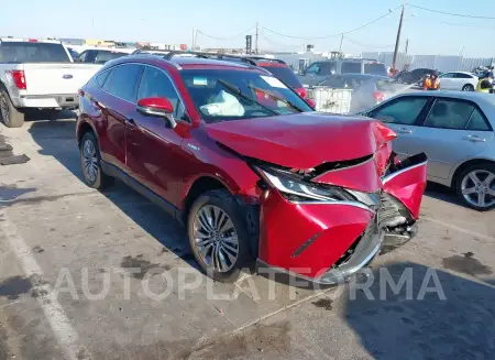 TOYOTA VENZA 2021 vin JTEAAAAH0MJ076650 from auto auction Iaai