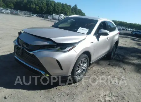 TOYOTA VENZA 2021 vin JTEAAAAH4MJ018864 from auto auction Iaai