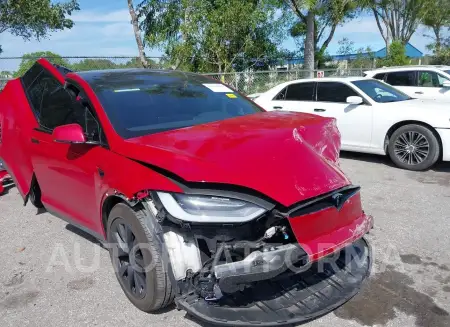 TESLA MODEL X 2022 vin 7SAXCAE51NF344576 from auto auction Iaai