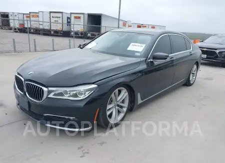 BMW 750I 2016 vin WBA7F0C51GGL99682 from auto auction Iaai