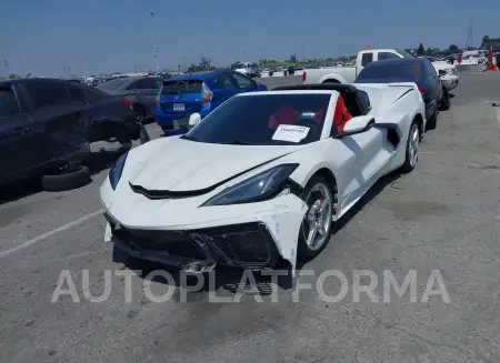 CHEVROLET CORVETTE STINGRAY 2020 vin 1G1Y72D4XL5104728 from auto auction Iaai