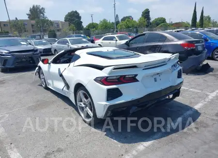 CHEVROLET CORVETTE STINGRAY 2020 vin 1G1Y72D4XL5104728 from auto auction Iaai