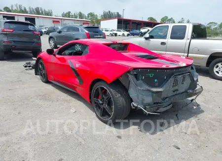 CHEVROLET CORVETTE STINGRAY 2021 vin 1G1YB3D47M5102070 from auto auction Iaai