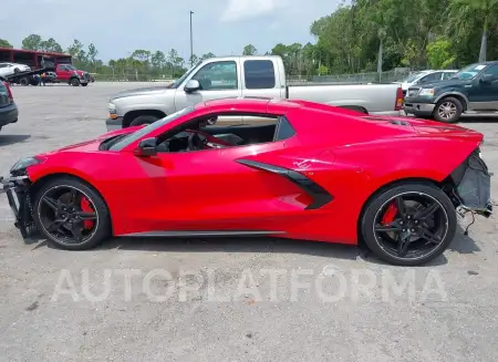 CHEVROLET CORVETTE STINGRAY 2021 vin 1G1YB3D47M5102070 from auto auction Iaai