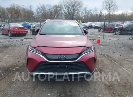 TOYOTA VENZA 2021 vin JTEAAAAH4MJ021926 from auto auction Iaai