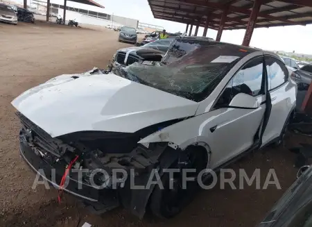 TESLA MODEL X 2017 vin 5YJXCBE25HF067850 from auto auction Iaai