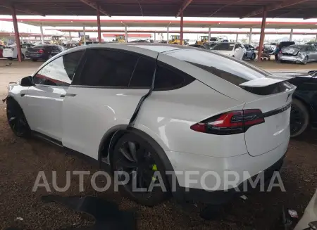 TESLA MODEL X 2017 vin 5YJXCBE25HF067850 from auto auction Iaai