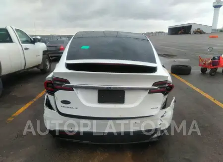 TESLA MODEL X 2018 vin 5YJXCDE28JF116797 from auto auction Iaai