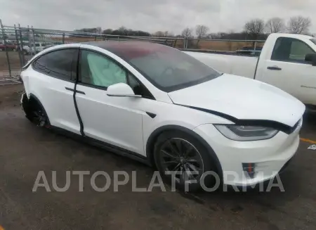 TESLA MODEL X 2018 vin 5YJXCDE28JF116797 from auto auction Iaai