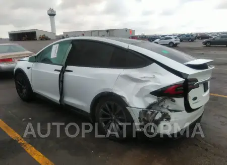 TESLA MODEL X 2018 vin 5YJXCDE28JF116797 from auto auction Iaai