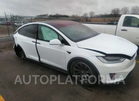 TESLA MODEL X 2018 vin 5YJXCDE28JF116797 from auto auction Iaai