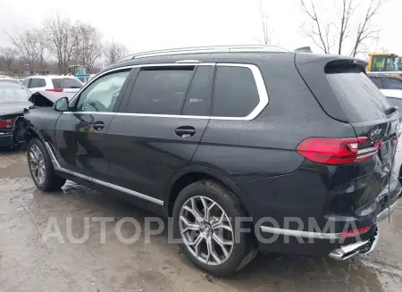 BMW X7 2021 vin 5UXCW2C06M9G56791 from auto auction Iaai