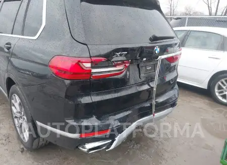 BMW X7 2021 vin 5UXCW2C06M9G56791 from auto auction Iaai