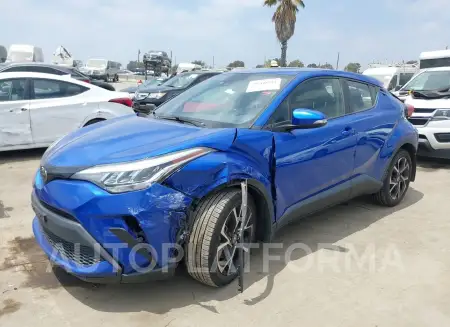 TOYOTA C-HR 2020 vin JTNKHMBX4L1090380 from auto auction Iaai