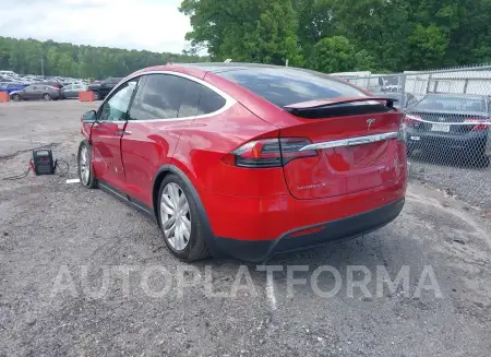 TESLA MODEL X 2016 vin 5YJXCBE42GF011901 from auto auction Iaai