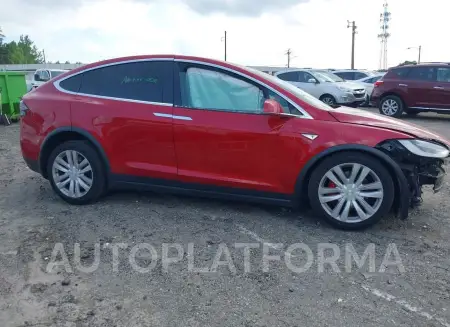 TESLA MODEL X 2016 vin 5YJXCBE42GF011901 from auto auction Iaai