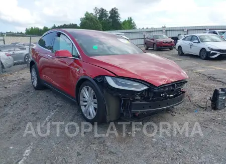 TESLA MODEL X 2016 vin 5YJXCBE42GF011901 from auto auction Iaai