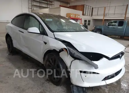 TESLA MODEL X 2022 vin 7SAXCBE65NF345857 from auto auction Iaai