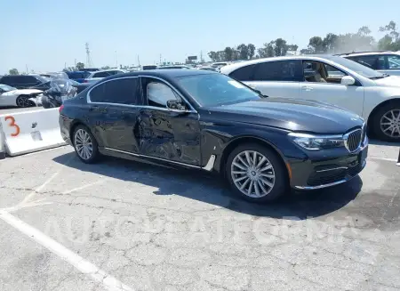 BMW 740E 2019 2019 vin WBA7J2C55KB246416 from auto auction Iaai