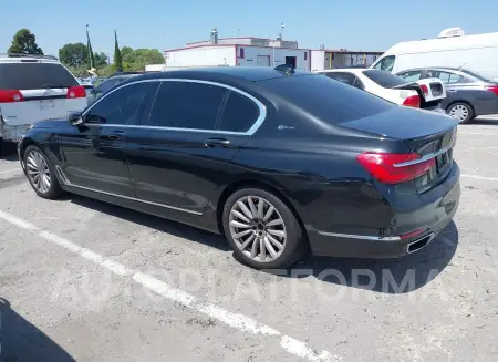 BMW 740E 2019 vin WBA7J2C55KB246416 from auto auction Iaai