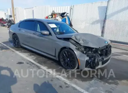 BMW 750I 2021 2021 vin WBA7U2C04MCF84305 from auto auction Iaai